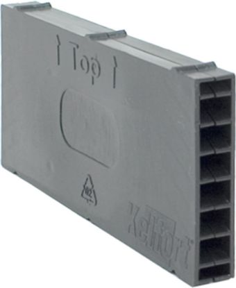 Afbeeldingen van KELFORT Stootvoegrooster grijs 5CM