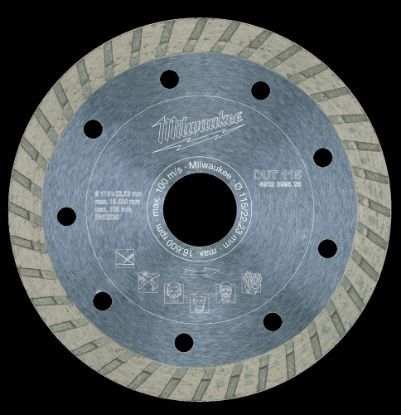 Afbeeldingen van MILWAUKEE Diamantzaagblad natuursteen/keramiek DUT 115X22,23MM