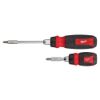 Afbeeldingen van MILWAUKEE Schroevendraaierset multi-Bit 2-in-1 2x
