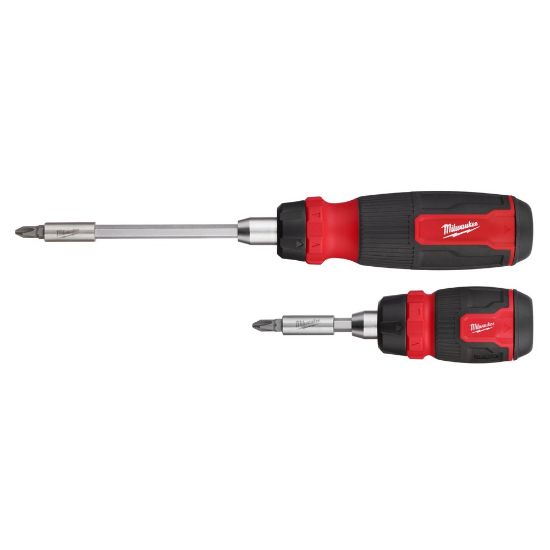 Afbeeldingen van MILWAUKEE Schroevendraaierset multi-Bit 2-in-1 2x
