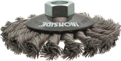 Afbeeldingen van IRONSIDE Kegelborstel getordeerd M14 100MM