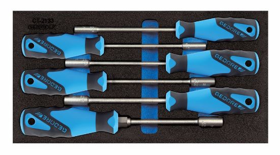 Afbeeldingen van GEDORE Soksleutelset in CT module 6x