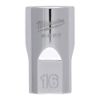 Afbeeldingen van MILWAUKEE Dop ½" metrisch FOUR FLAT 16MM