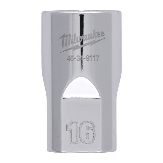 Afbeeldingen van MILWAUKEE Dop ½" metrisch FOUR FLAT 16MM