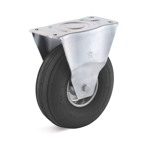 Afbeeldingen van TORWEGGE Bokwiel luchtband met plaat LRS4 245X80MM h=288MM 250kg
