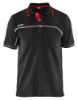 Afbeeldingen van BLÅKLÄDER Poloshirt 3327 zwart/rood L