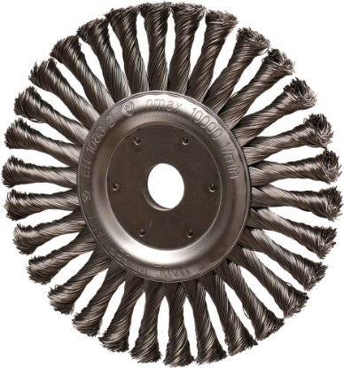 Afbeeldingen van IRONSIDE Staaldraadborstel getordeerd 178X22,2MM