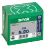 Afbeeldingen van SPAX Spaanplaatschroef verzonkenkop WIROX voldraad PZ2 5X20MM