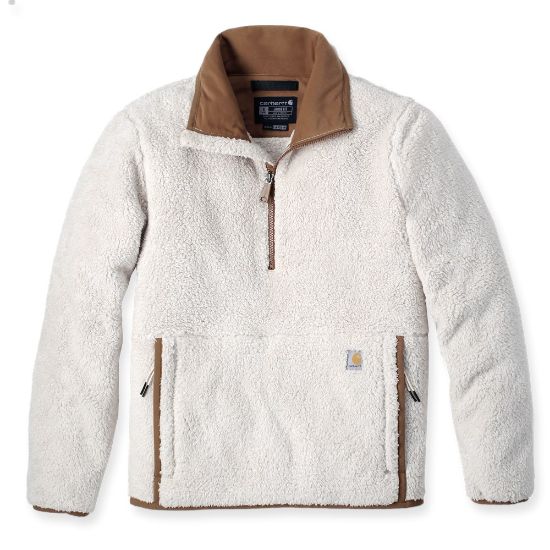Afbeeldingen van CARHARTT Pullover fleece Loose Fit dames 106470 oat milk S