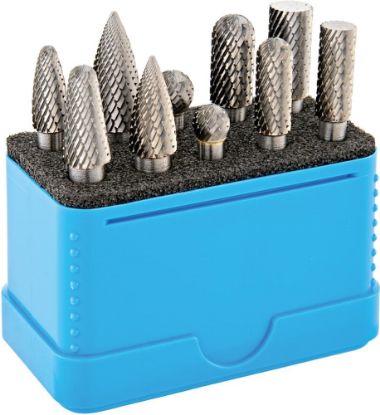 Afbeeldingen van FORUM Stiftfreesset HM vertanding C schacht 6MM 10x