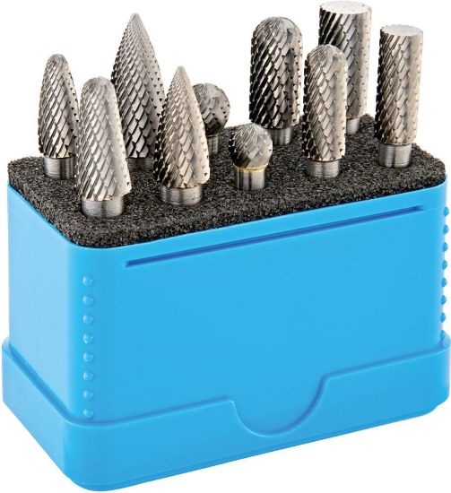 Afbeeldingen van FORUM Stiftfreesset HM vertanding C schacht 6MM 10x