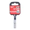Afbeeldingen van MILWAUKEE Ratel dop ¼" FOUR FLAT lang 7MM