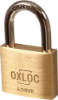 Afbeeldingen van OXLOC Cilinderhangslot EV messing laag 40MM KA4002