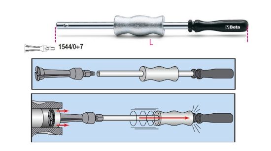 Afbeeldingen van BETA Slaggewicht M10 390MM 1540