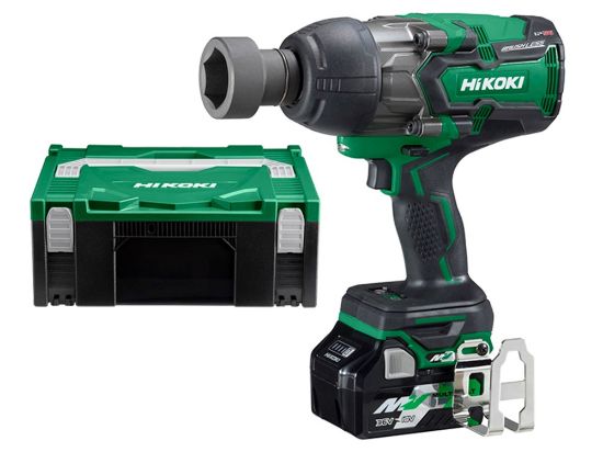 Afbeeldingen van HIKOKI Accu slagmoeraanzetter 3/4" WR36DAWRZ 36V BL 1180Nm MV 2x MV-A [36V 2,5Ah/18V 5,0Ah] in HSC III