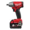 Afbeeldingen van MILWAUKEE Accu slagmoersleutel ½" M18ONEIWF12-502X ONE-KEY met frictiering