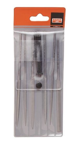 Afbeeldingen van BAHCO Naaldvijlenset zoet 140MM 6x