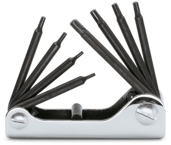 Afbeeldingen van BETA Haakse stiftsleutelset TORX 97TX/G8 8x