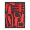 Afbeeldingen van MILWAUKEE Foam inlay leeg t.b.v. 11-delige griptangenset