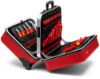Afbeeldingen van KNIPEX Gereedschapskoffer elektro BIG TWIN MOVE RED