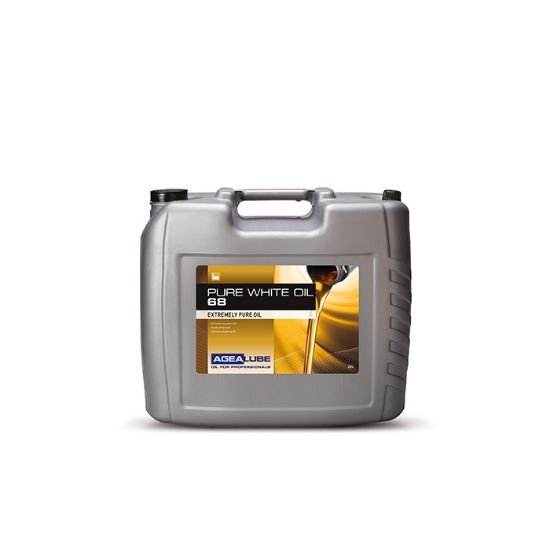 Afbeeldingen van AGEALUBE Olie extreem zuiver Pure White Oil 68 20L