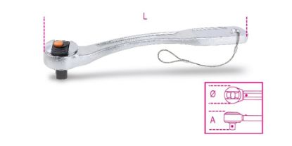 Afbeeldingen van BETA Ratel omschakelbaar ½" 920E-HS/55LC 275MM