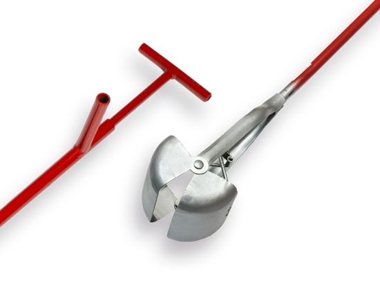 Afbeeldingen van EASYGRAB Putschep 15CM vierkant afgeronde hoeken 150CM