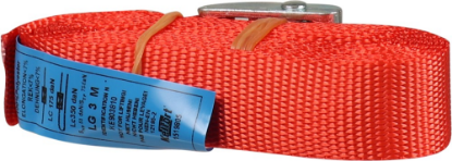 Afbeeldingen van KELFORT Spanband rood 25MM 3,0M met klemgesp