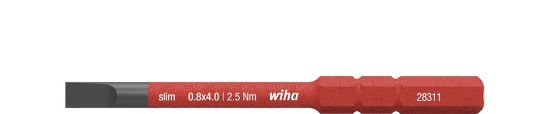 Afbeeldingen van WIHA Bit slimBit electric 2831 sleuf 4X75MM