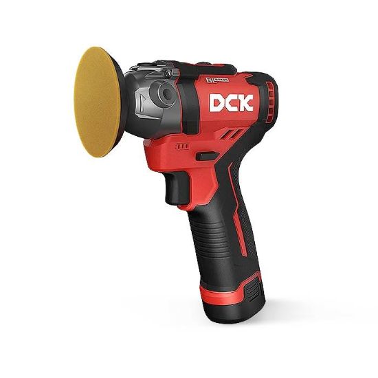 Afbeeldingen van DCK Accu polijstmachine KDSP75(EK) 12V 2x 2,0Ah