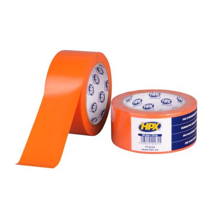 Afbeeldingen van HPX PVC beschermingstape oranje 50MM 33M