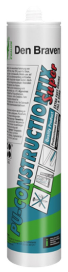 Afbeeldingen van ZWALUW PU-lijm PU-Constructiontix super 310ML