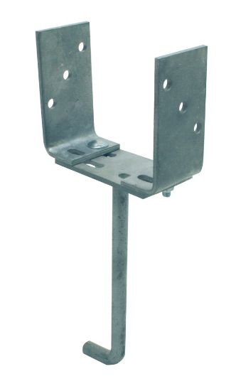 Afbeeldingen van GEBR. BODEGRAVEN Pergolasteun TV skinverpakking 310X50MM 140X60MM 60X5MM