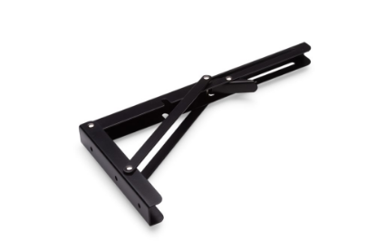 Afbeeldingen van Drager opvouwbaar staal zwart 300X160MM