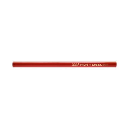 Afbeeldingen van LYRA Timmermanspotlood 333 profi rood 24CM