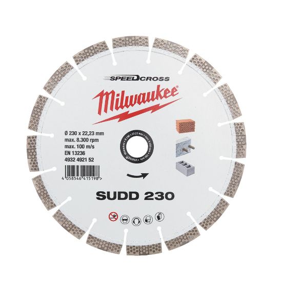 Afbeeldingen van MILWAUKEE Diamantzaagblad SpeedCross SUDD 230X22,23MM