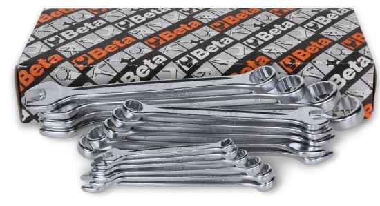 Afbeeldingen van BETA Ringsteeksleutelset gebogen 15x 42/S15
