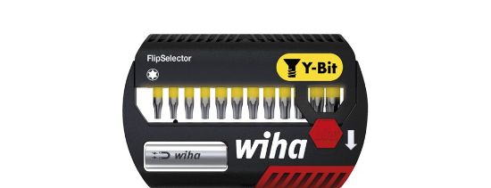 Afbeeldingen van WIHA Bitset FlipSelector Y-bit 7947Y ¼" 25MM TX 14x