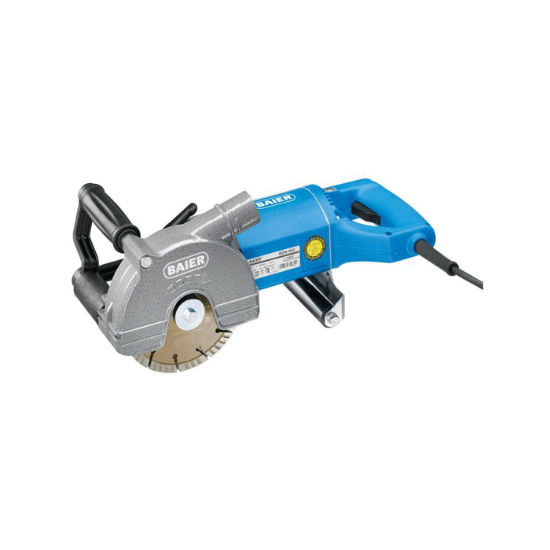 Afbeeldingen van BAIER Sleuvenzaag BDN463/4 2150W in kunststof transportkoffer + 4x diamantschijf GOLD II