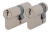 Afbeeldingen van OXLOC Profielcilinderset O5 vernikkeld 1x 30/30MM + 1x 10/30MM