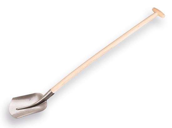 Afbeeldingen van Schepbats 1/2 00 met schopsteel essen 110CM