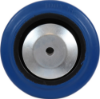 Afbeeldingen van KELFORT Wiel blauw rubber rollager en velg 100MM