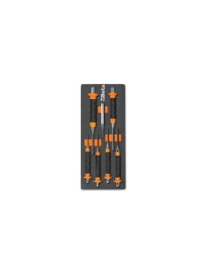 Afbeeldingen van BETA Inlegbak zacht + 7x gereedschap M240