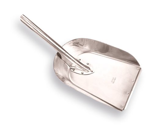 Afbeeldingen van Stalschop ALU met strip zonder steel