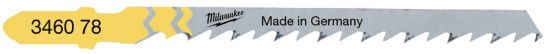 Afbeeldingen van MILWAUKEE Decoupeerzaagblad hout T244D 75X4MM 5x t.b.v. bochten