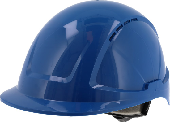 Afbeeldingen van KELFORT Bouwhelm ABS blauw KEL-TOP