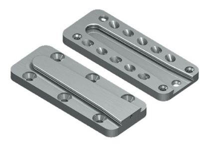 Afbeeldingen van GEBR. BODEGRAVEN Blinde houtverbinding ALU 150X60X20MM 80X180MM