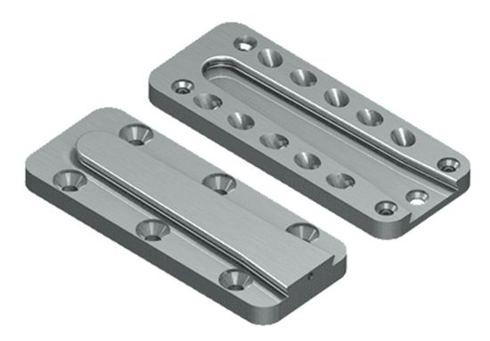 Afbeeldingen van GEBR. BODEGRAVEN Blinde houtverbinding ALU 150X60X20MM 80X180MM