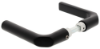 Afbeeldingen van OXLOC Deurkruk duim-model Avignon aluminium zwart 38-42MM