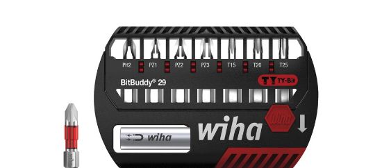 Afbeeldingen van WIHA Bitset BitBuddy TY-bit 7945TY ¼" 29MM PH/PZ/TX 9x